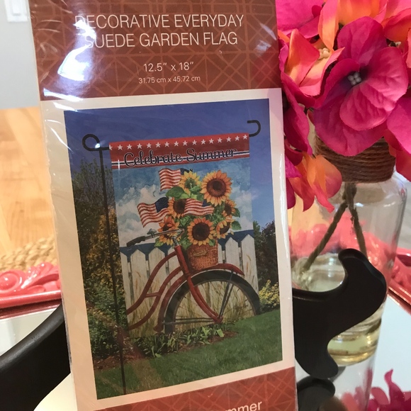 Meadow Creek Other - Meadow Creek Celebrate Summer Garden Flag-NWT